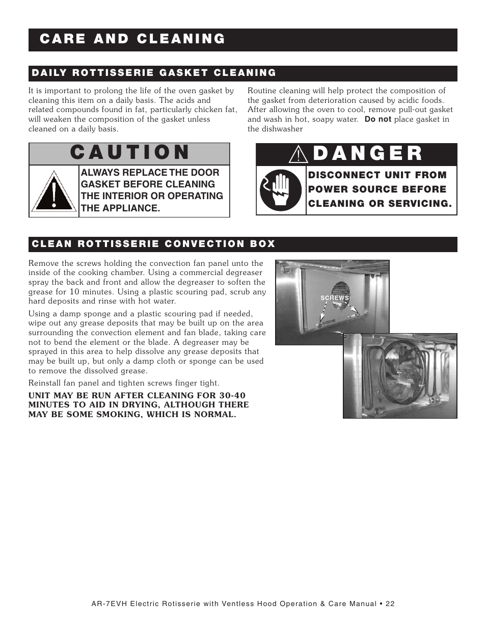 Alto-Shaam AR-7E/VH User Manual | Page 24 / 40