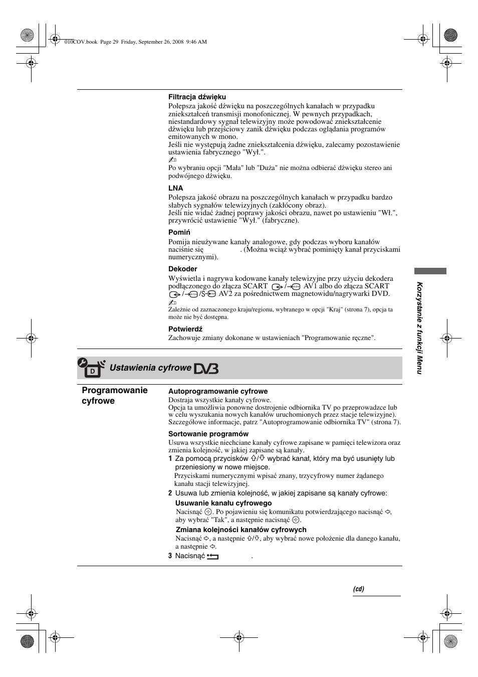 Sony KDL-32V4500 User Manual | Page 101 / 215