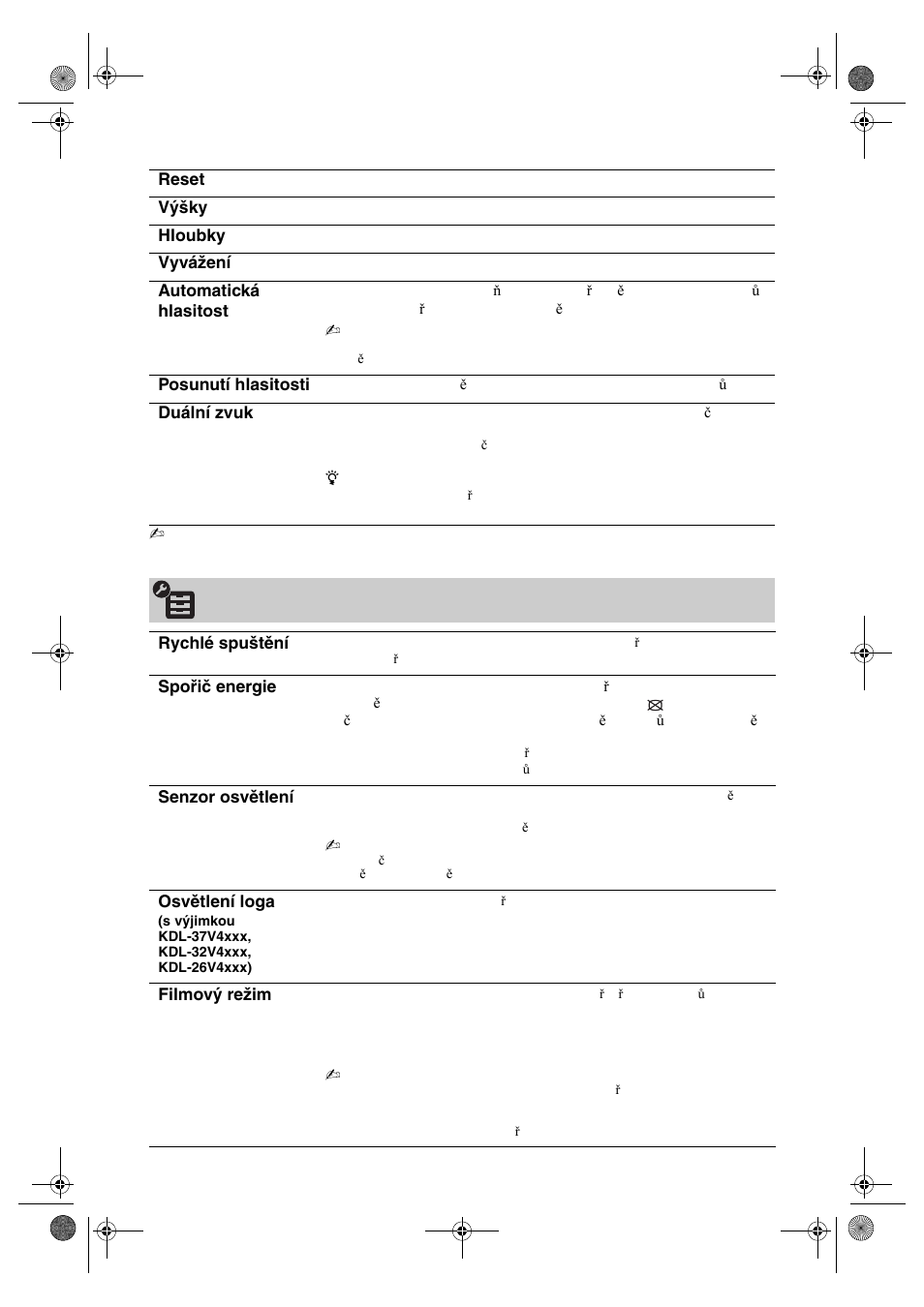 Sony KDL-32V4500 User Manual | Page 132 / 215