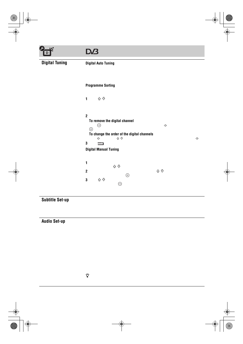 Sony KDL-32V4500 User Manual | Page 30 / 215
