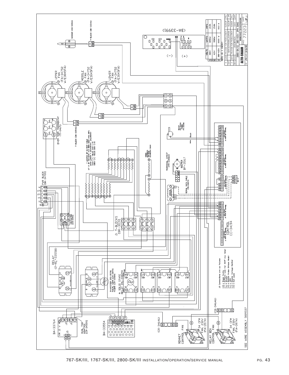 Alto-Shaam Cook User Manual | Page 45 / 46