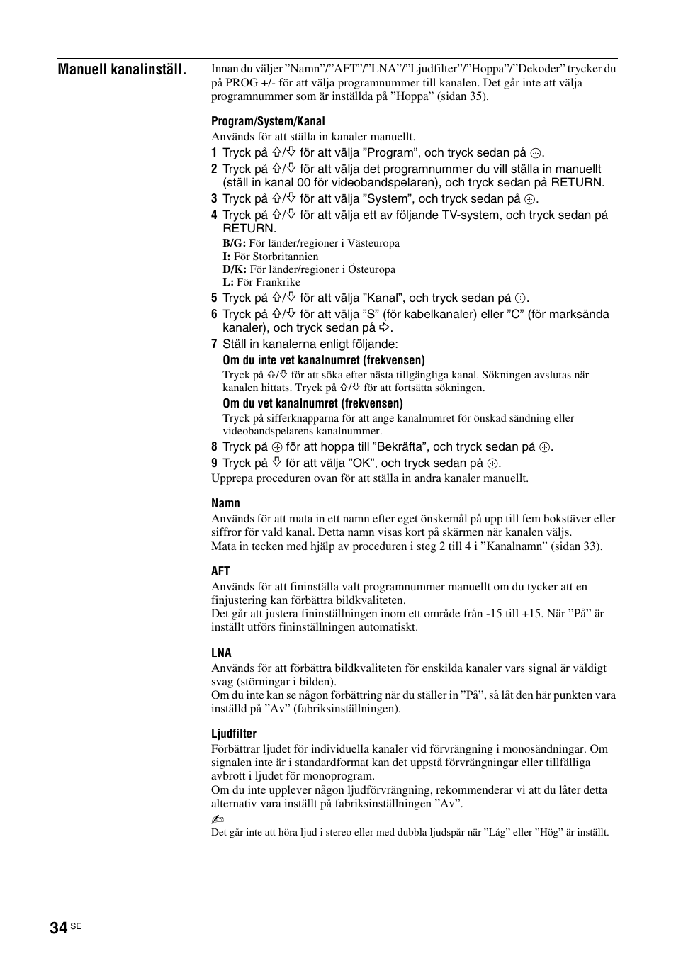 Sony KDL-40V3000 User Manual | Page 158 / 300