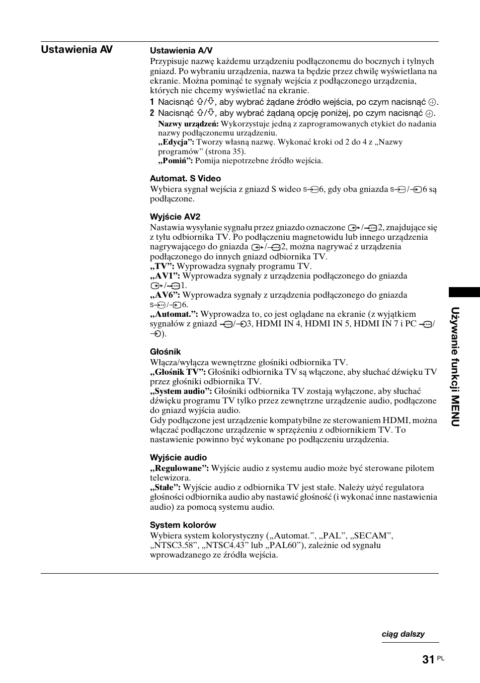 E 31 | Sony KDL-40V3000 User Manual | Page 239 / 300
