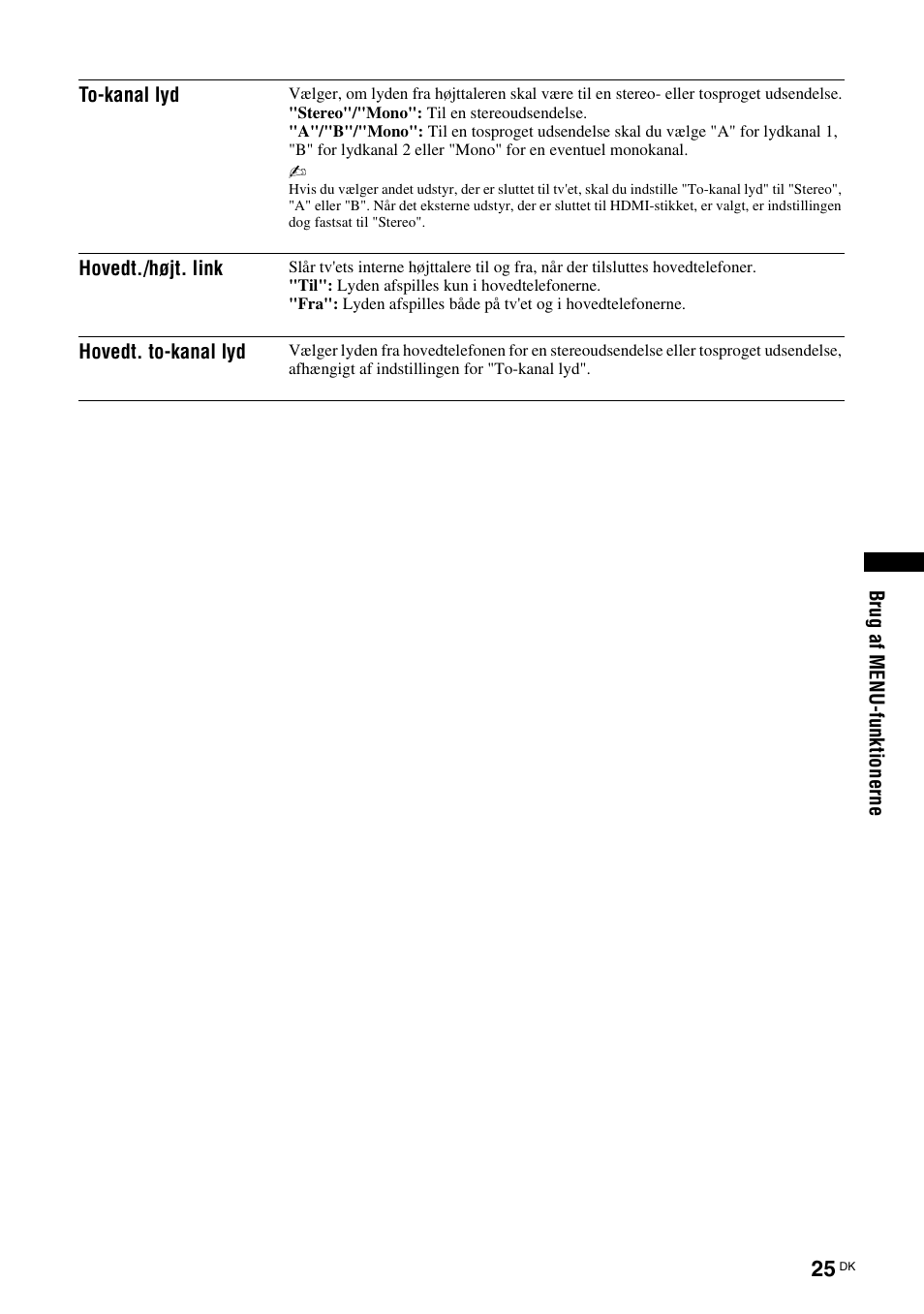 D (side 25) | Sony KDL-40V3000 User Manual | Page 25 / 300