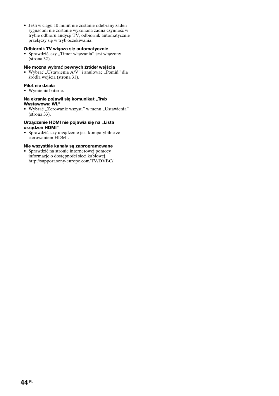 Sony KDL-40V3000 User Manual | Page 252 / 300