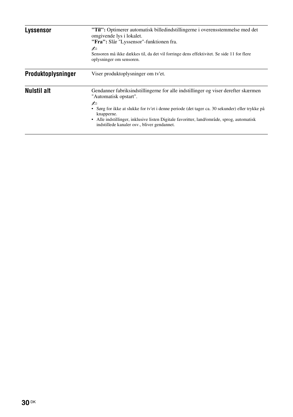 Side 30) | Sony KDL-40V3000 User Manual | Page 30 / 300