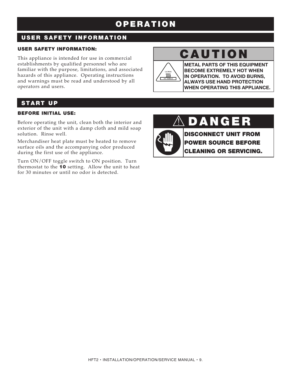 Alto-Shaam HFT2SYS-500 User Manual | Page 11 / 25