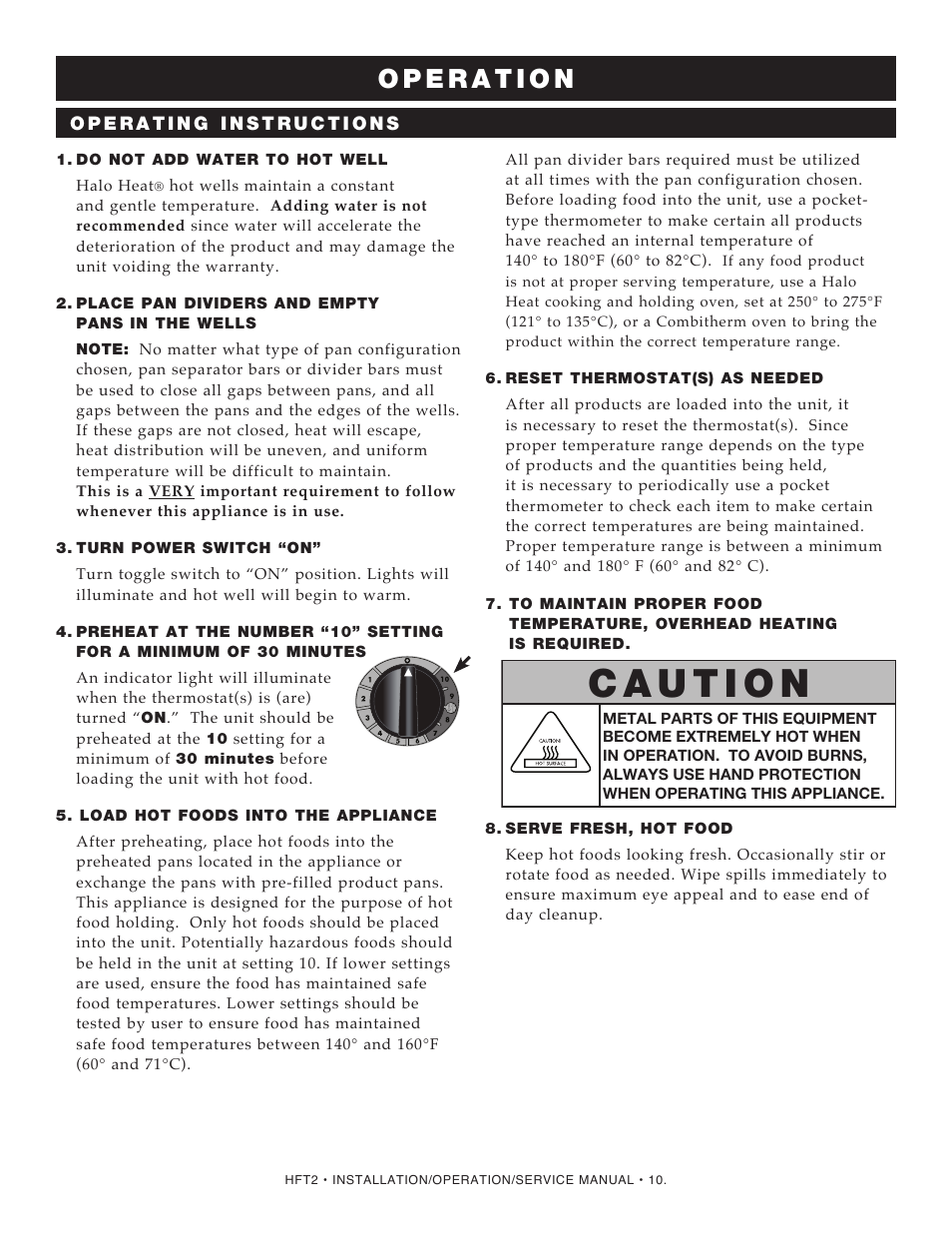 Alto-Shaam HFT2SYS-500 User Manual | Page 12 / 25