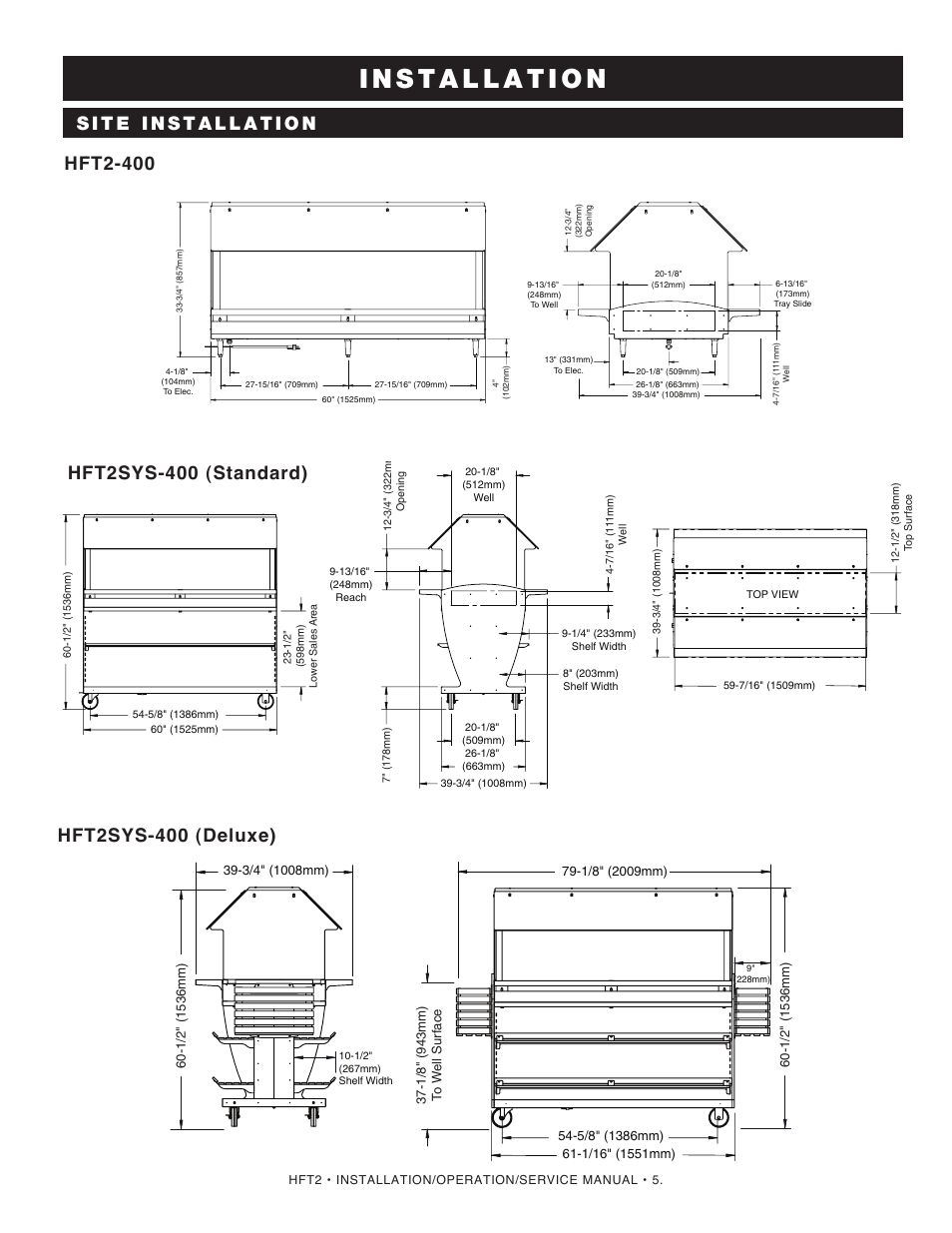 Hft2-400 | Alto-Shaam HFT2SYS-500 User Manual | Page 7 / 25