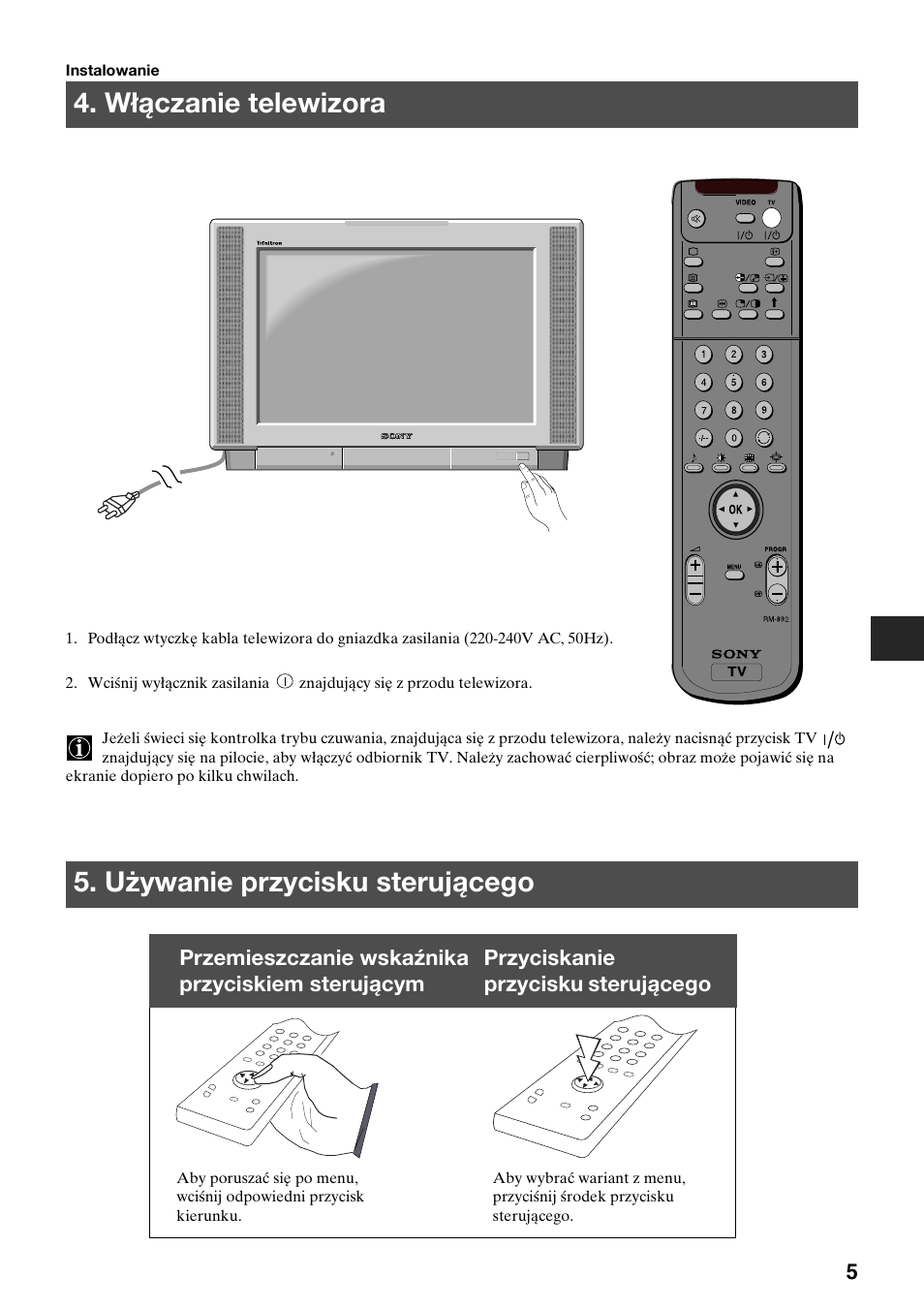Sony KV-36FS70K User Manual | Page 35 / 172