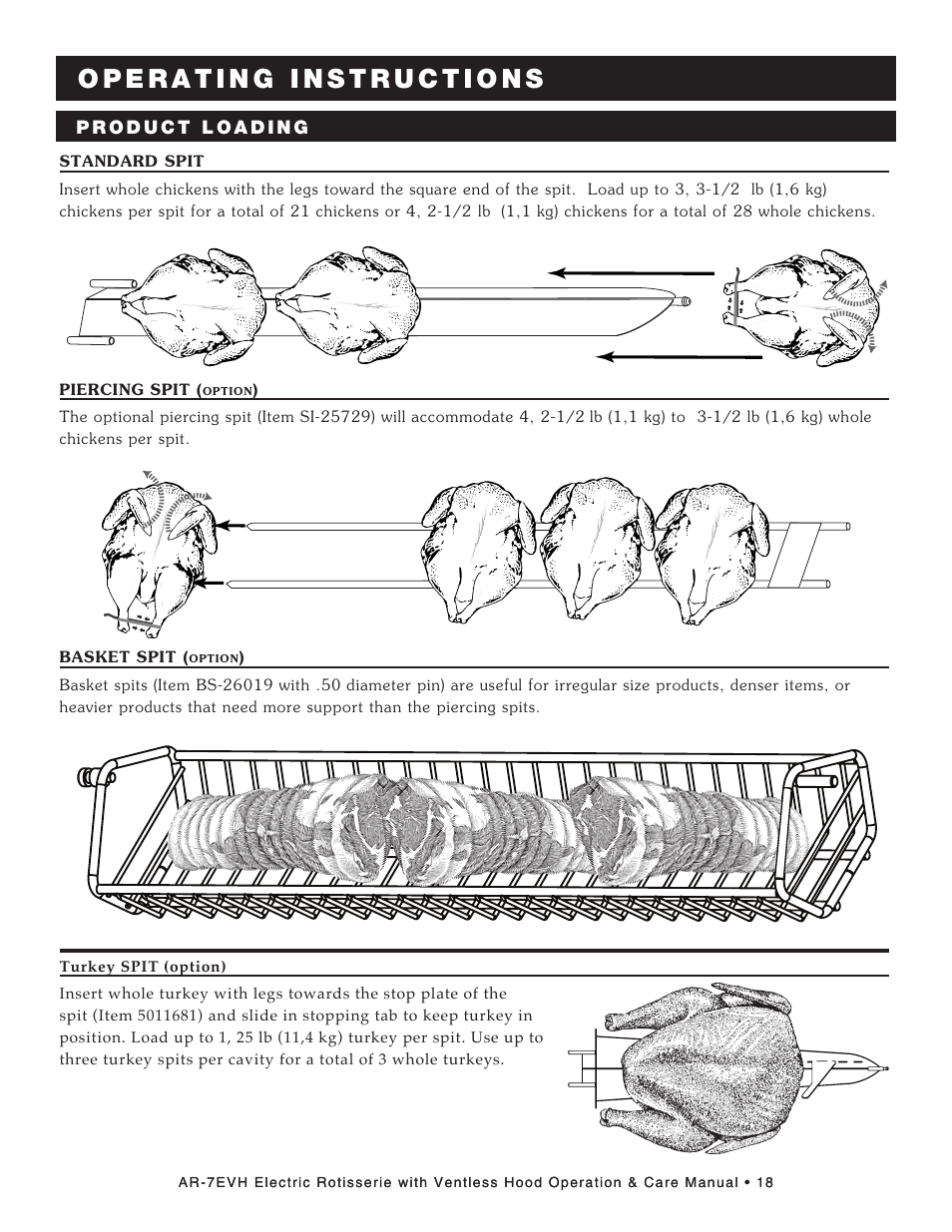 Alto-Shaam ECOSMART AR-7EVH User Manual | Page 20 / 44