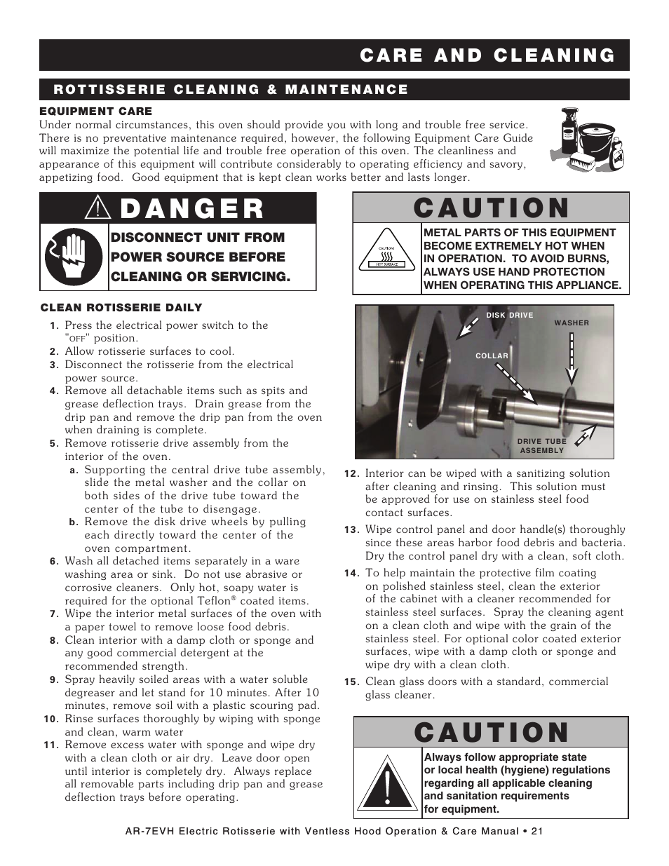 Alto-Shaam ECOSMART AR-7EVH User Manual | Page 23 / 44