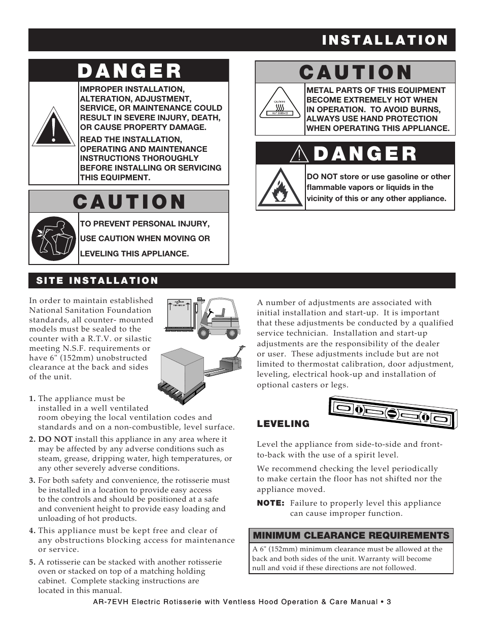 Alto-Shaam ECOSMART AR-7EVH User Manual | Page 5 / 44