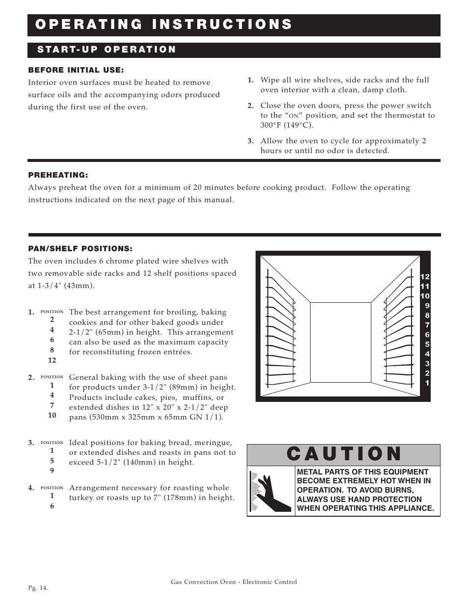 Alto-Shaam Platinum Series ASC-4G User Manual | Page 15 / 32