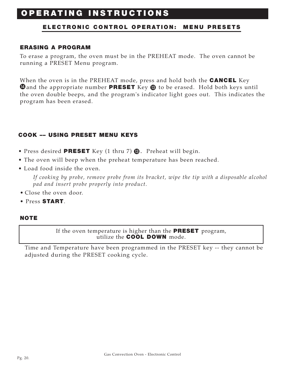 Alto-Shaam Platinum Series ASC-4G User Manual | Page 21 / 32