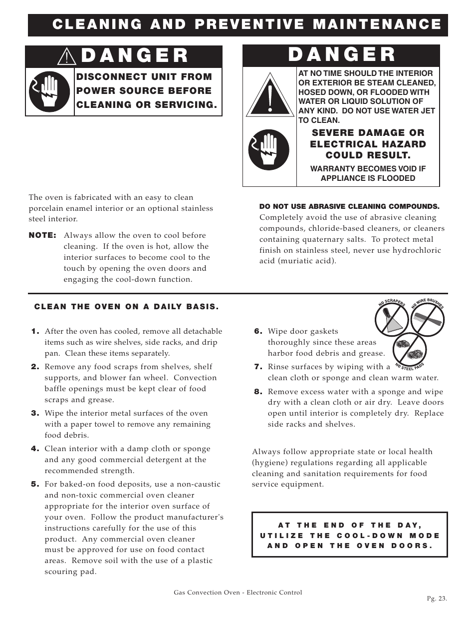 Alto-Shaam Platinum Series ASC-4G User Manual | Page 24 / 32
