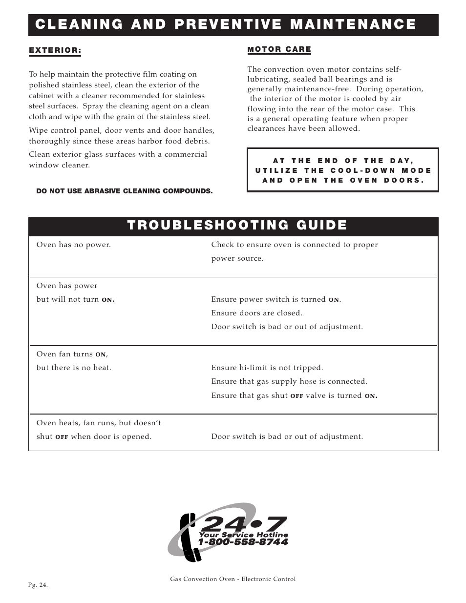 Alto-Shaam Platinum Series ASC-4G User Manual | Page 25 / 32