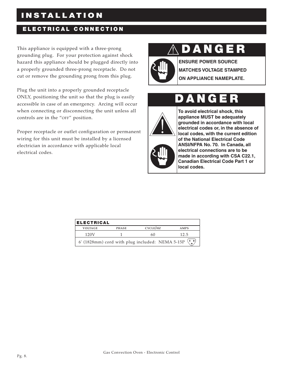 Alto-Shaam Platinum Series ASC-4G User Manual | Page 9 / 32