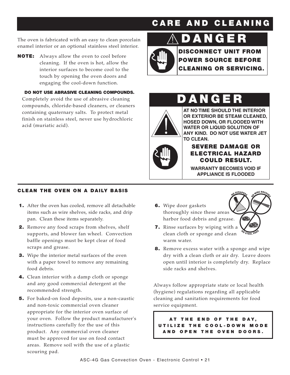 Alto-Shaam ASC-4G User Manual | Page 23 / 31