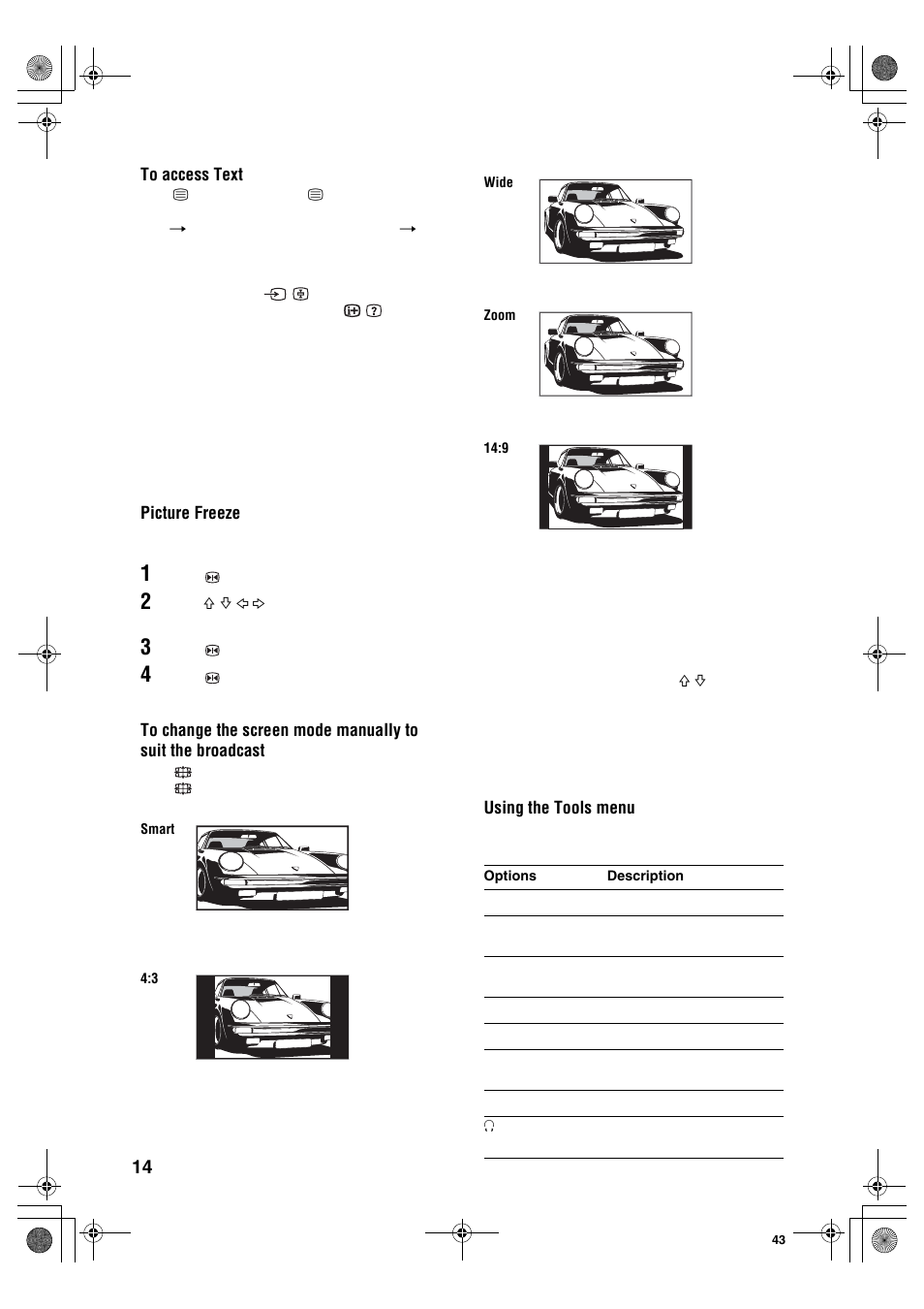 Sony KDL-40S2510 User Manual | Page 14 / 131