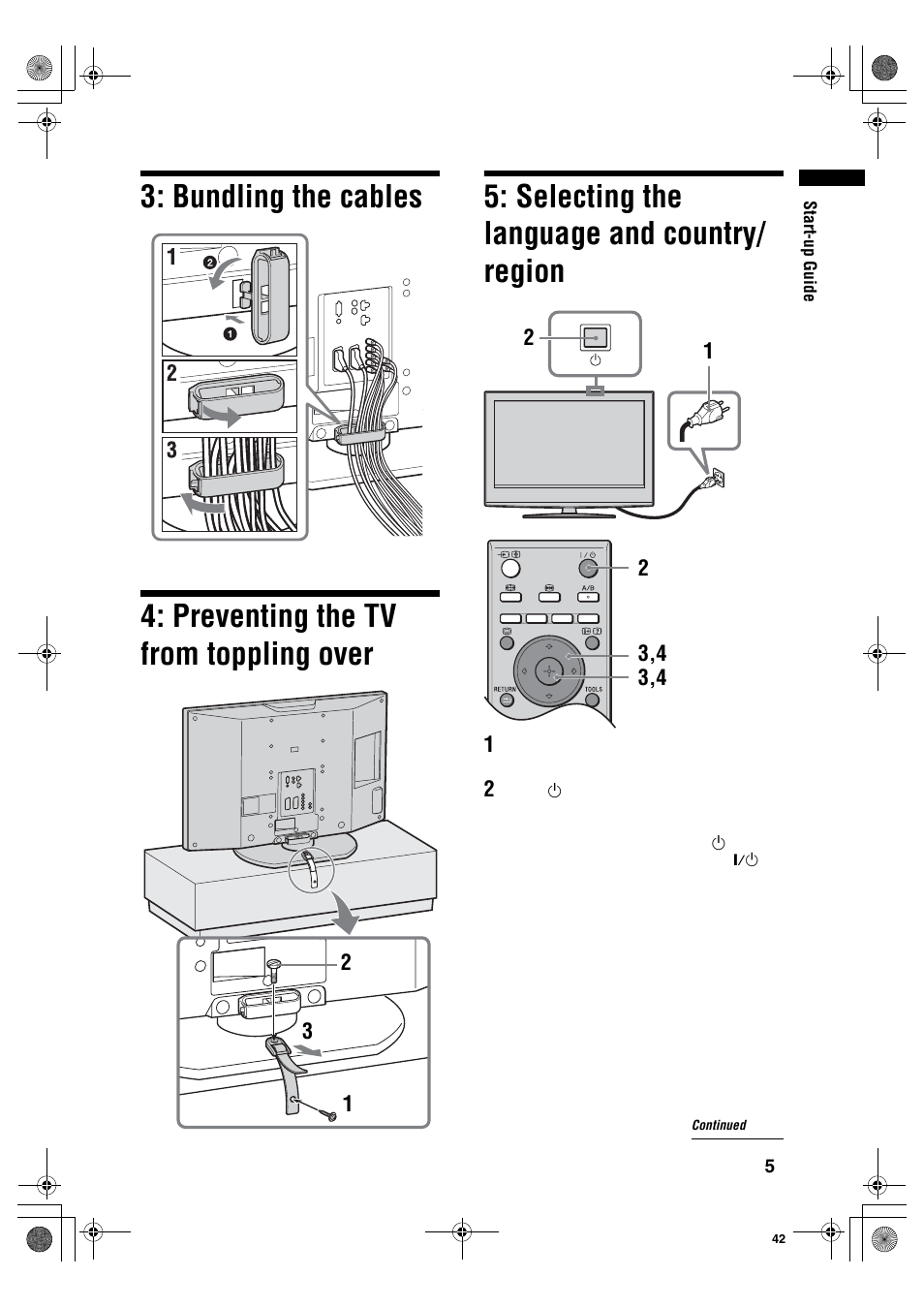 Sony KDL-40S2510 User Manual | Page 5 / 131