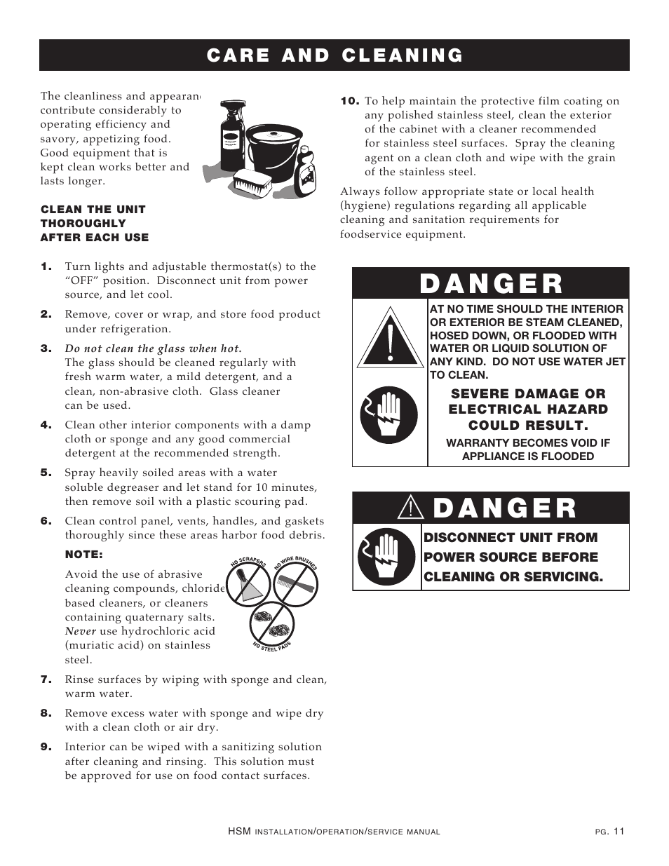 Alto-Shaam HSM-48/5S User Manual | Page 13 / 28