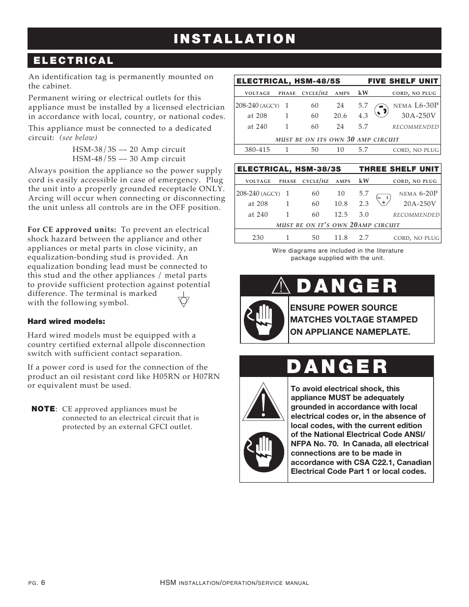 Alto-Shaam HSM-48/5S User Manual | Page 8 / 28