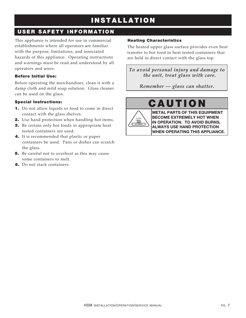 Alto-Shaam HSM-48/5S User Manual | Page 9 / 28
