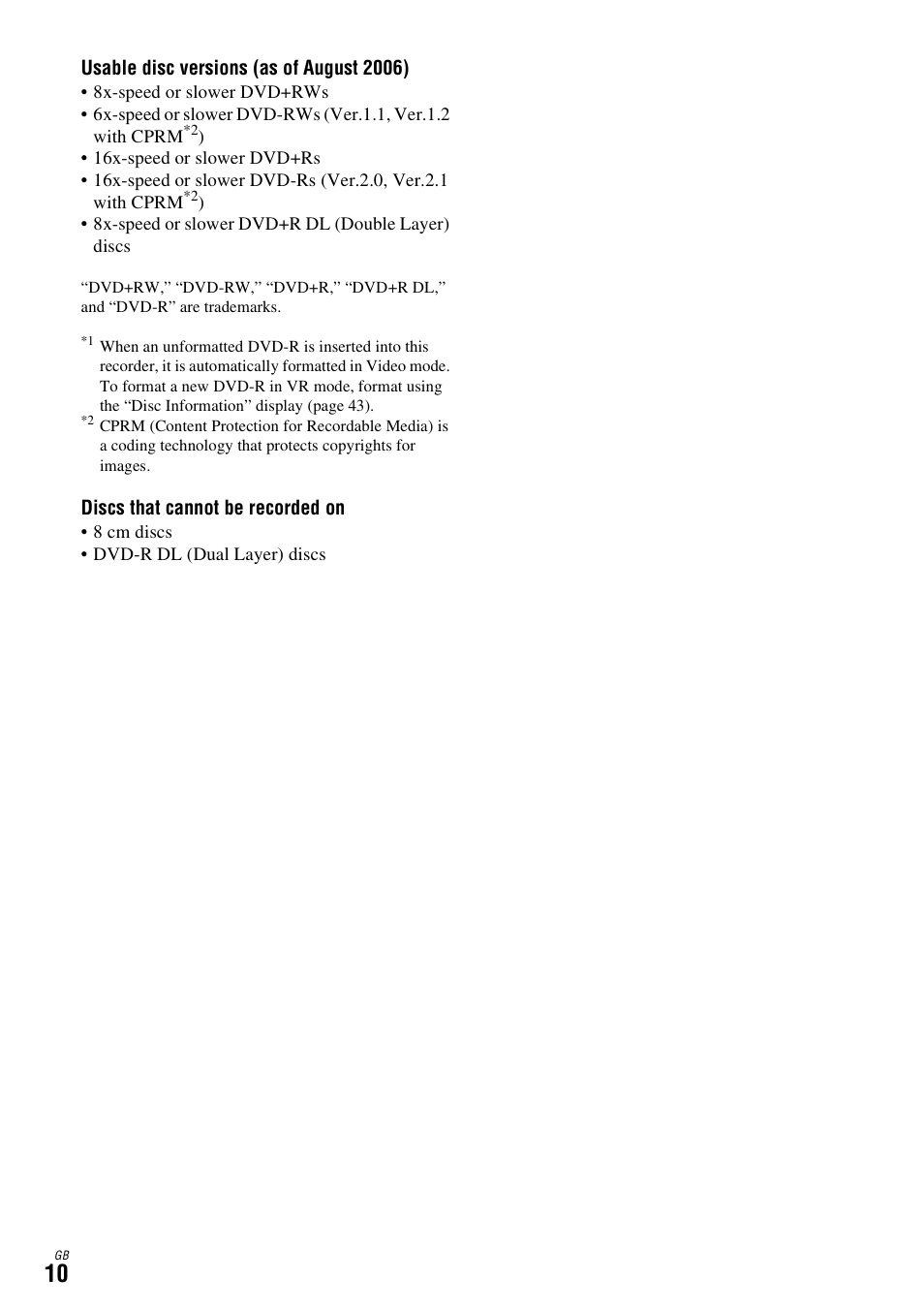 Sony DAR-X1R User Manual | Page 10 / 623