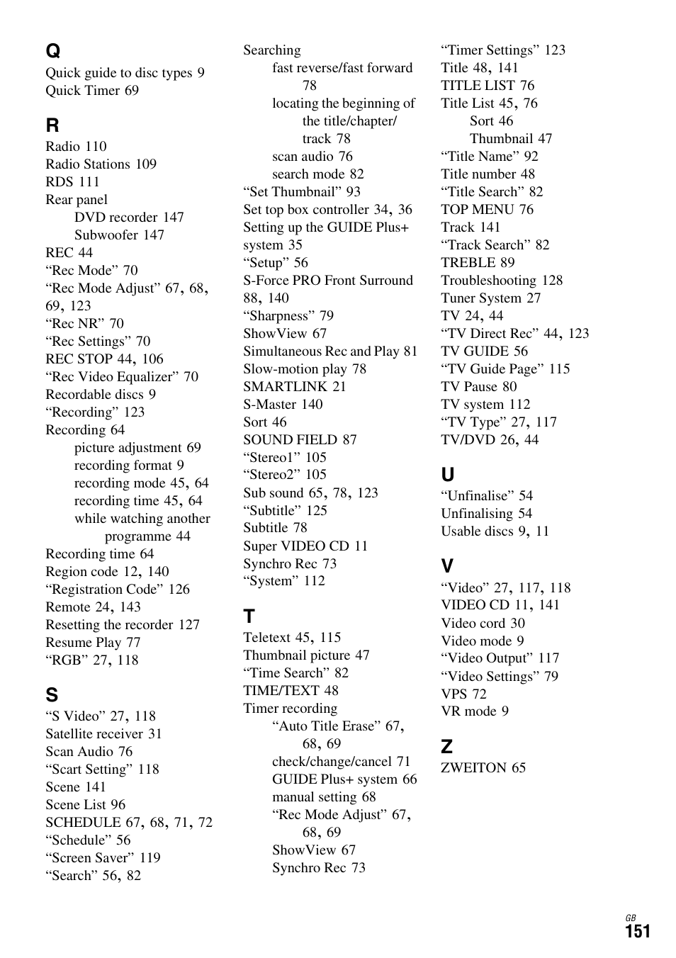 Sony DAR-X1R User Manual | Page 151 / 623