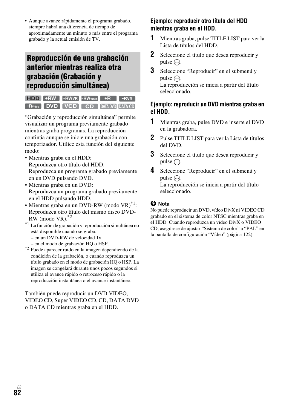 Y reproducción simultánea) | Sony DAR-X1R User Manual | Page 232 / 623