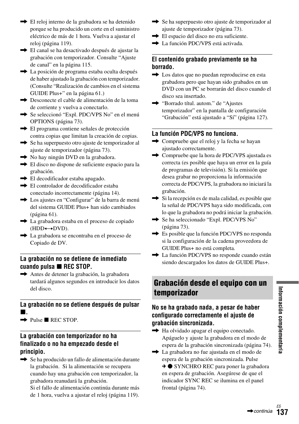 Grabación desde el equipo con un temporizador | Sony DAR-X1R User Manual | Page 287 / 623