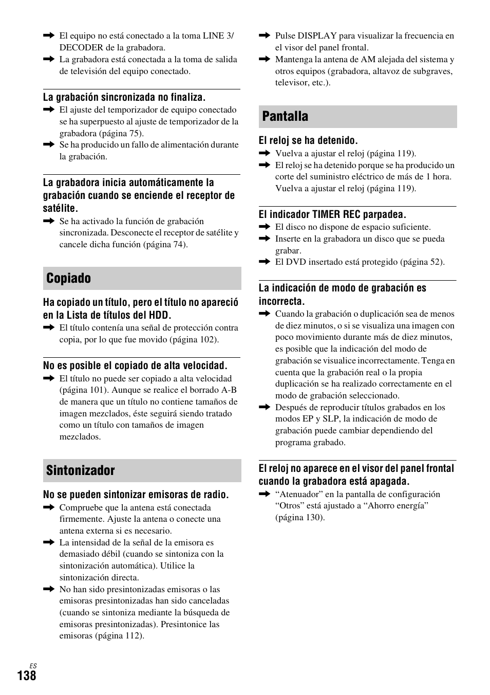 Copiado sintonizador pantalla | Sony DAR-X1R User Manual | Page 288 / 623