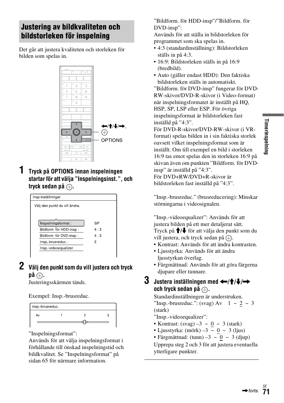 Sidan 71) | Sony DAR-X1R User Manual | Page 377 / 623