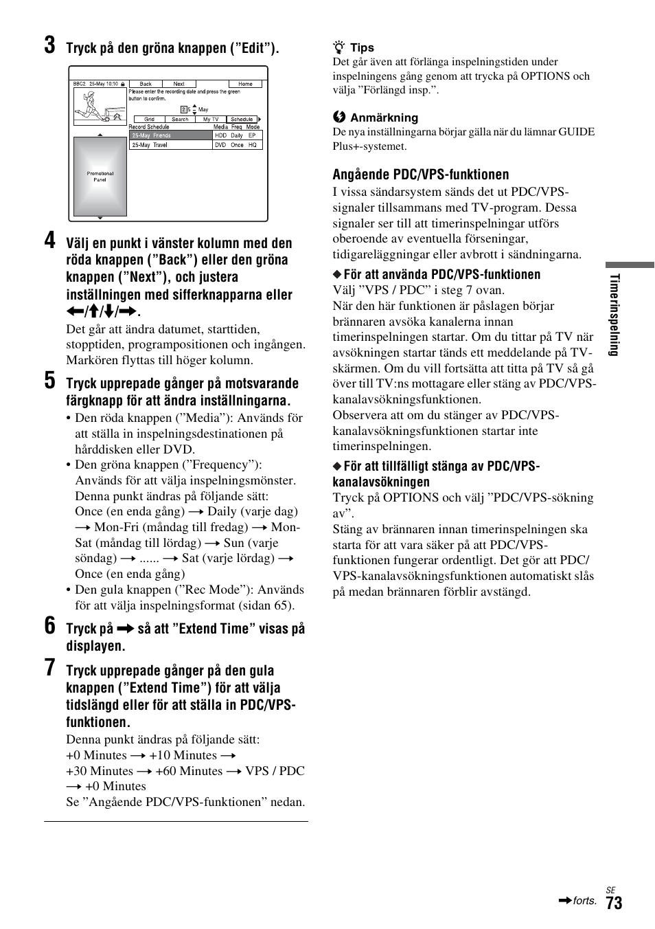 Sidan 73) | Sony DAR-X1R User Manual | Page 379 / 623