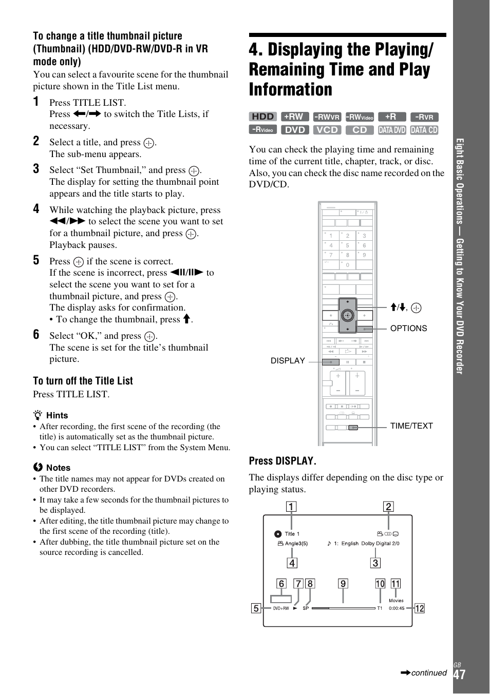 Sony DAR-X1R User Manual | Page 47 / 623