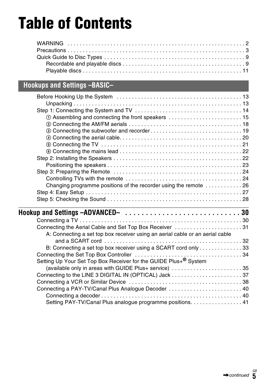 Sony DAR-X1R User Manual | Page 5 / 623