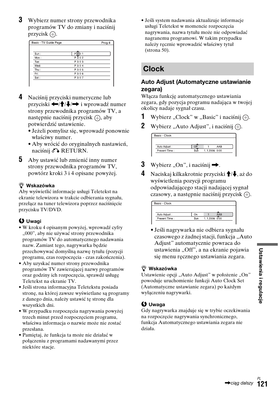 Clock | Sony DAR-X1R User Manual | Page 581 / 623
