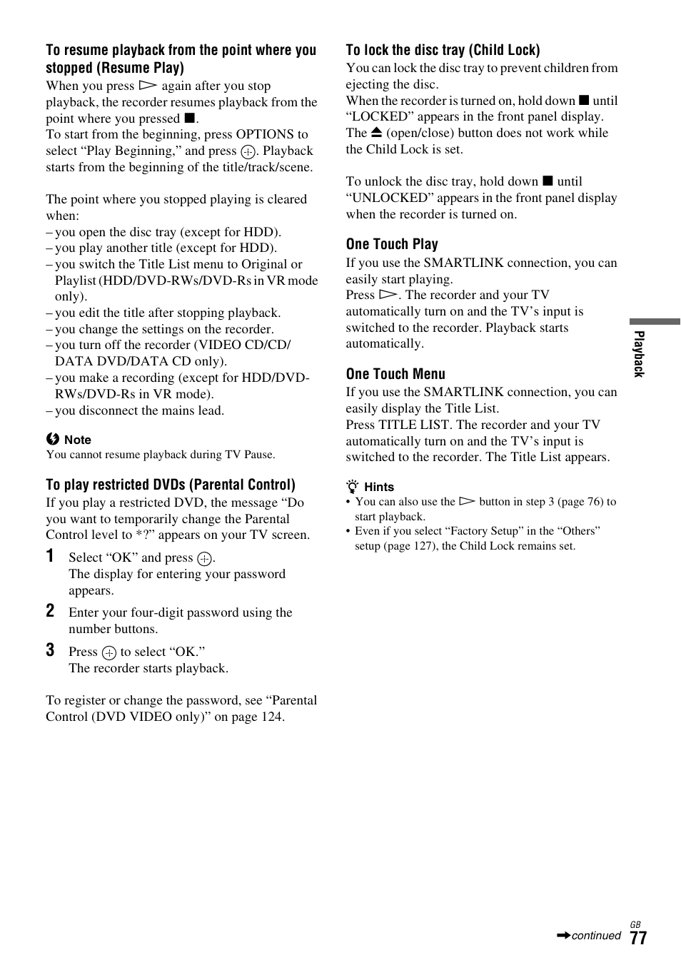 Sony DAR-X1R User Manual | Page 77 / 623