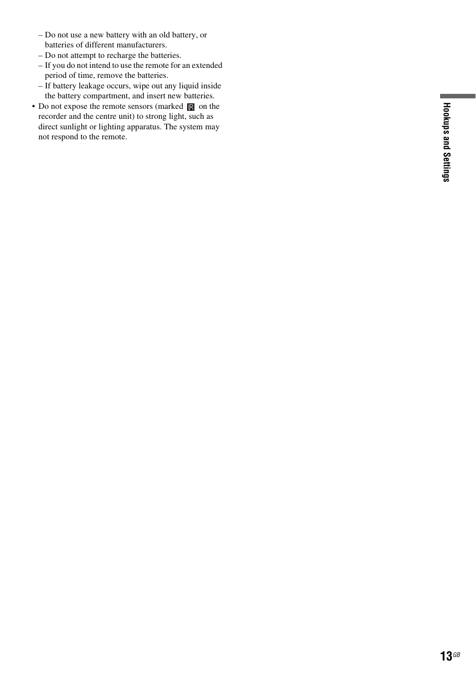 Sony DAR-RD100 User Manual | Page 13 / 508