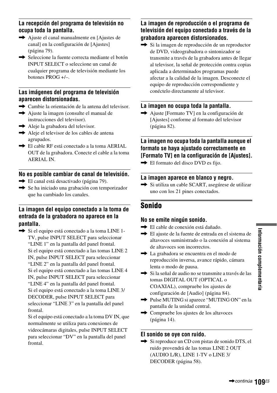 Sonido | Sony DAR-RD100 User Manual | Page 229 / 508