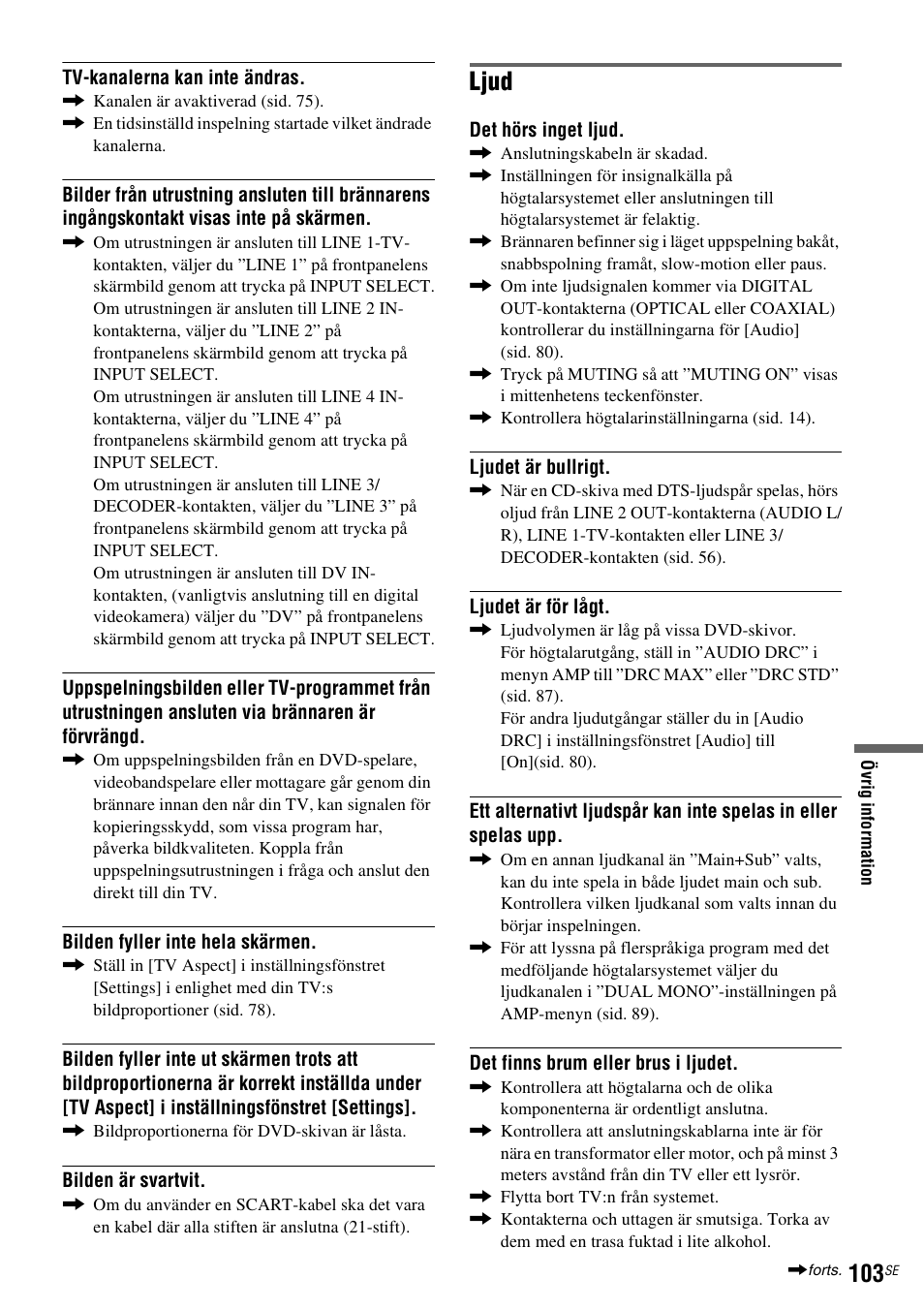 Ljud | Sony DAR-RD100 User Manual | Page 353 / 508