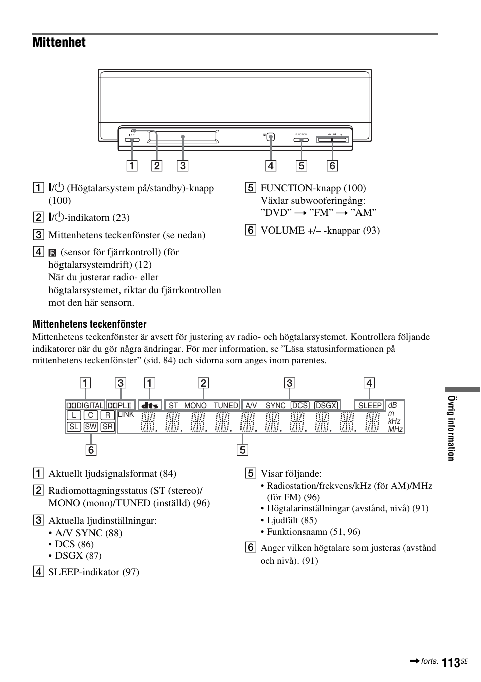 Mittenhet | Sony DAR-RD100 User Manual | Page 363 / 508
