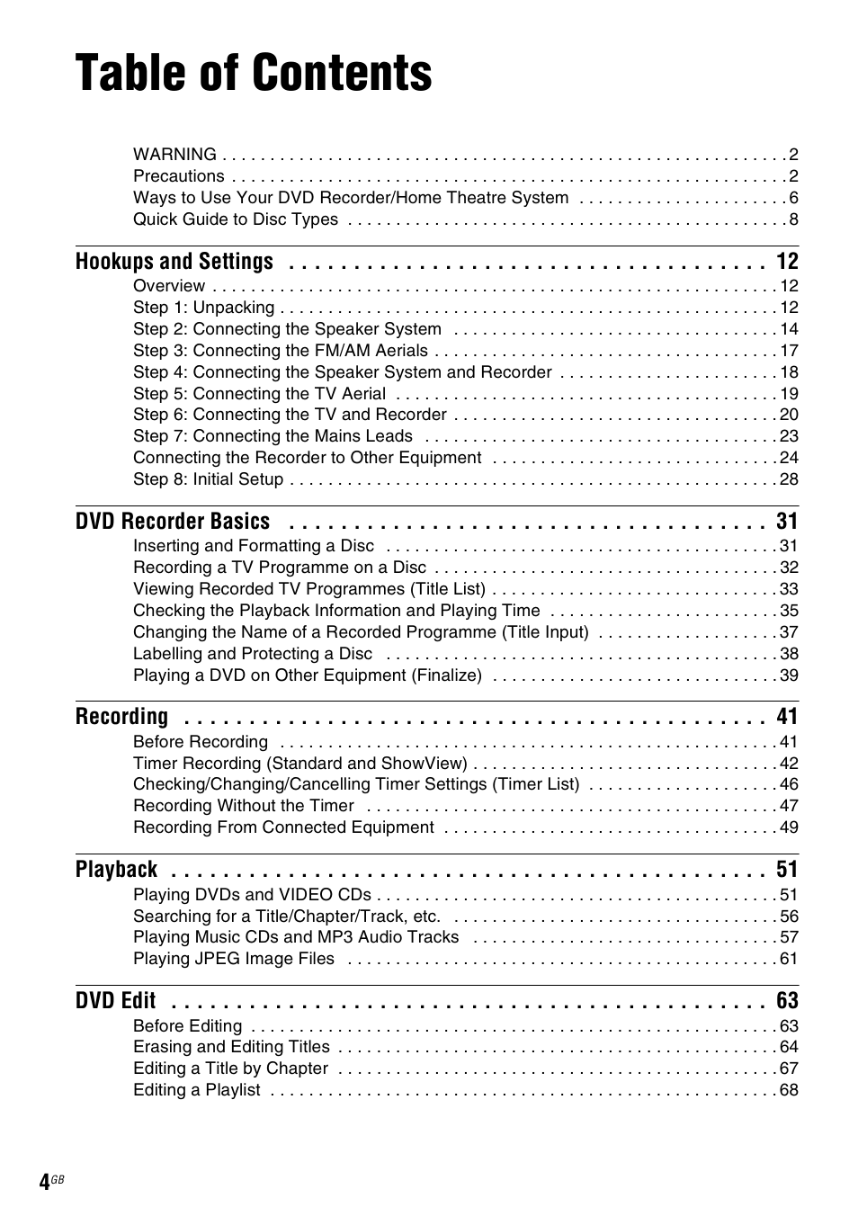 Sony DAR-RD100 User Manual | Page 4 / 508