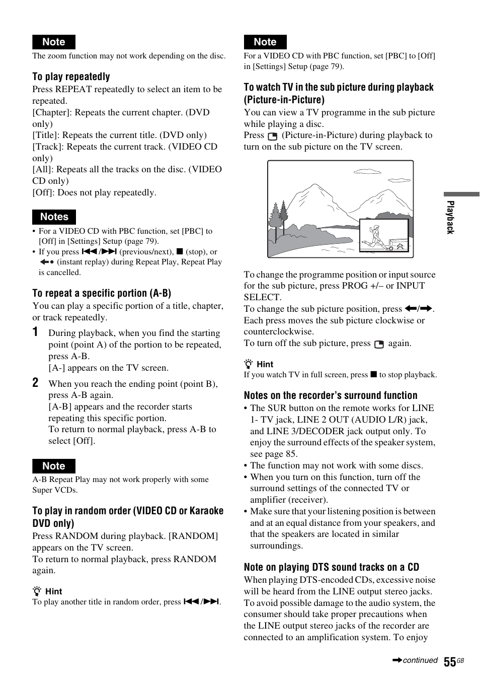 Sony DAR-RD100 User Manual | Page 55 / 508
