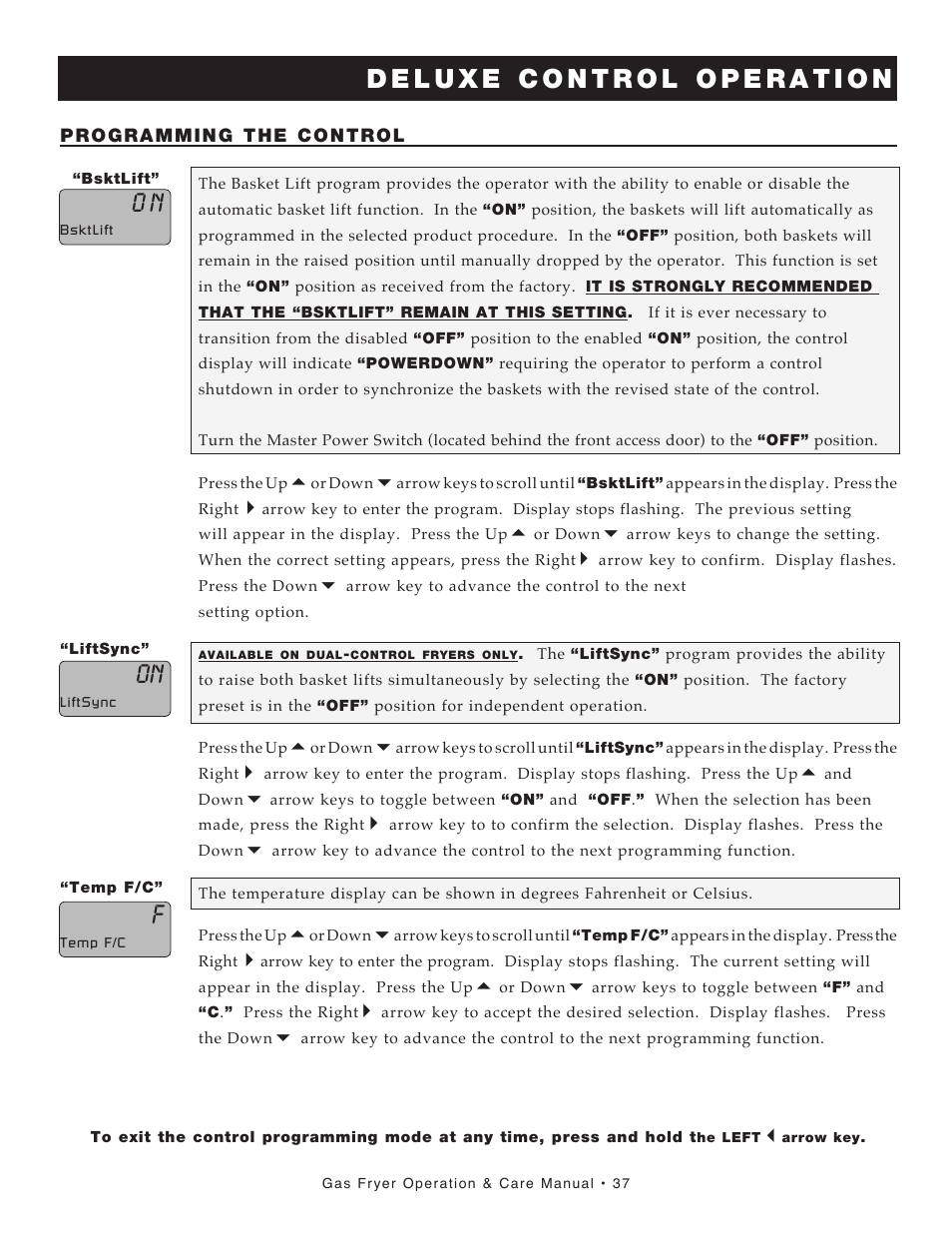 Alto-Shaam FRYTECH ASF-60G series User Manual | Page 39 / 62