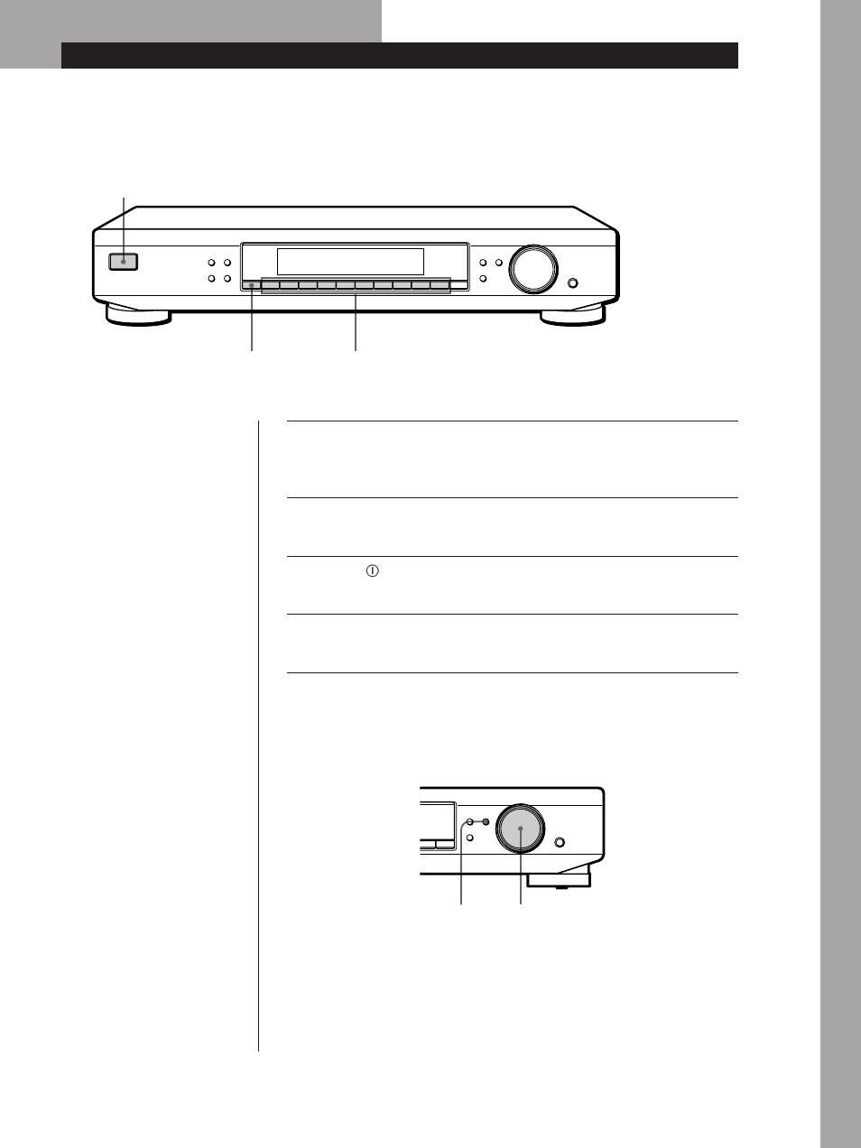 Receiving preset stations, Basic operations, Basic operations 7 | Sony ST-SB920 User Manual | Page 7 / 44