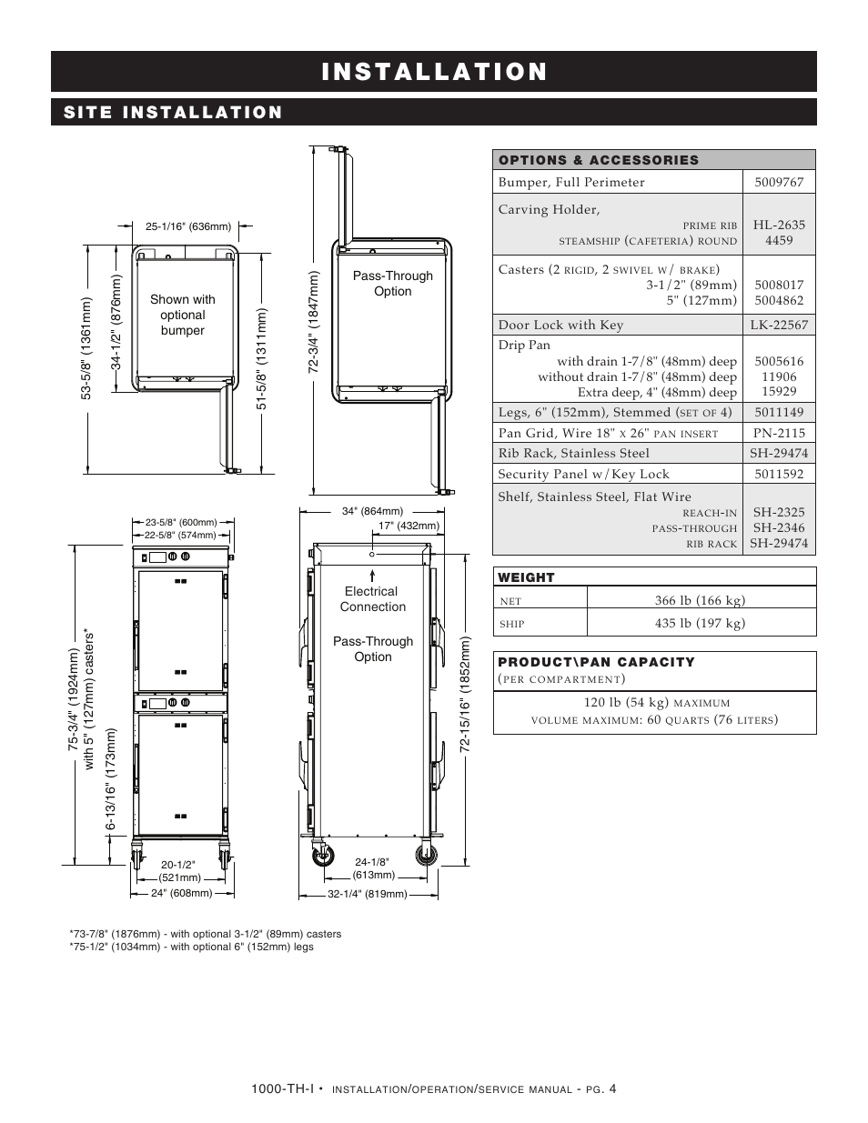 Alto-Shaam Halo Heat 1000-TH-I User Manual | Page 6 / 22