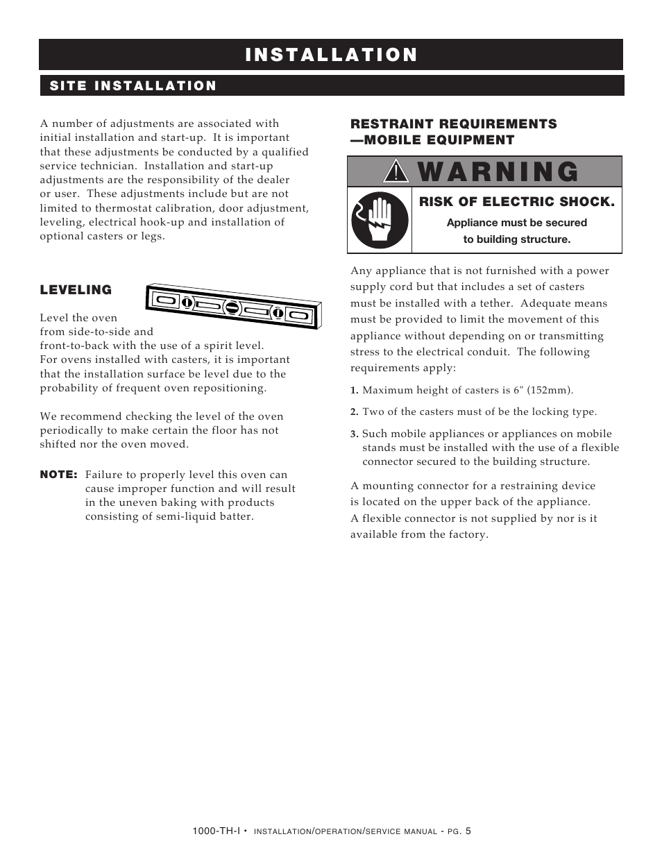 Alto-Shaam Halo Heat 1000-TH-I User Manual | Page 7 / 22