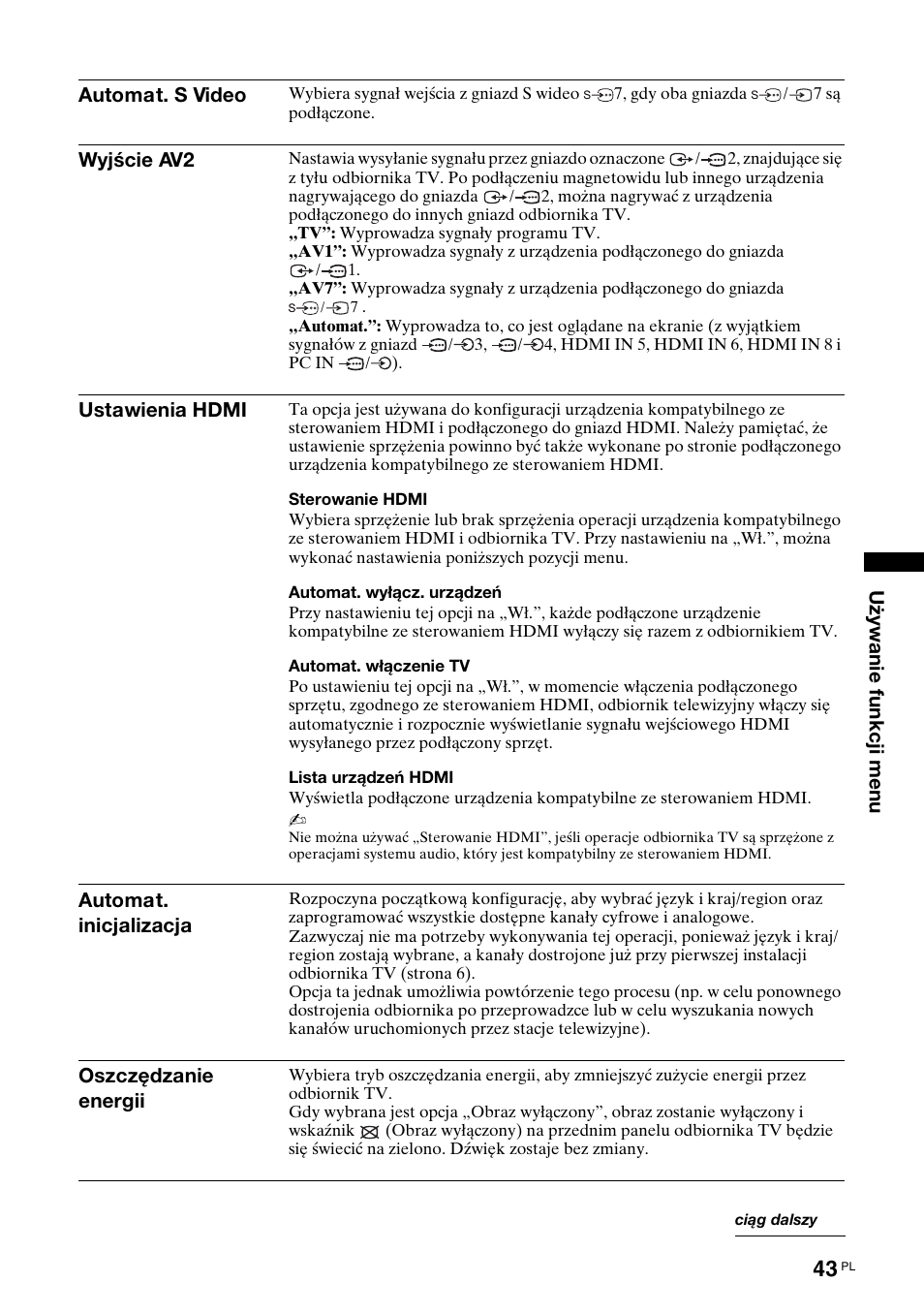 Sony KDL-46X3500 User Manual | Page 91 / 164